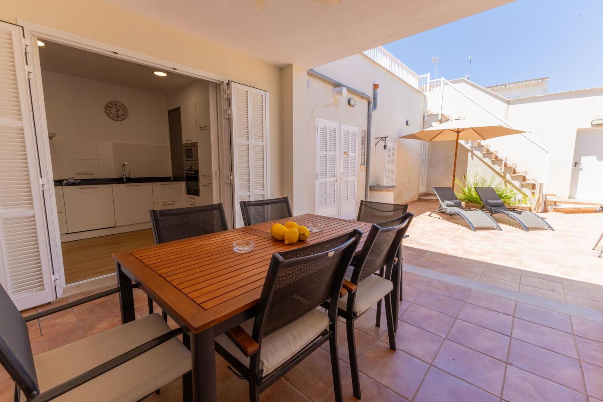 Villa Casa Embat, A Pocos Metros De La Playa Can Picafort  Esterno foto
